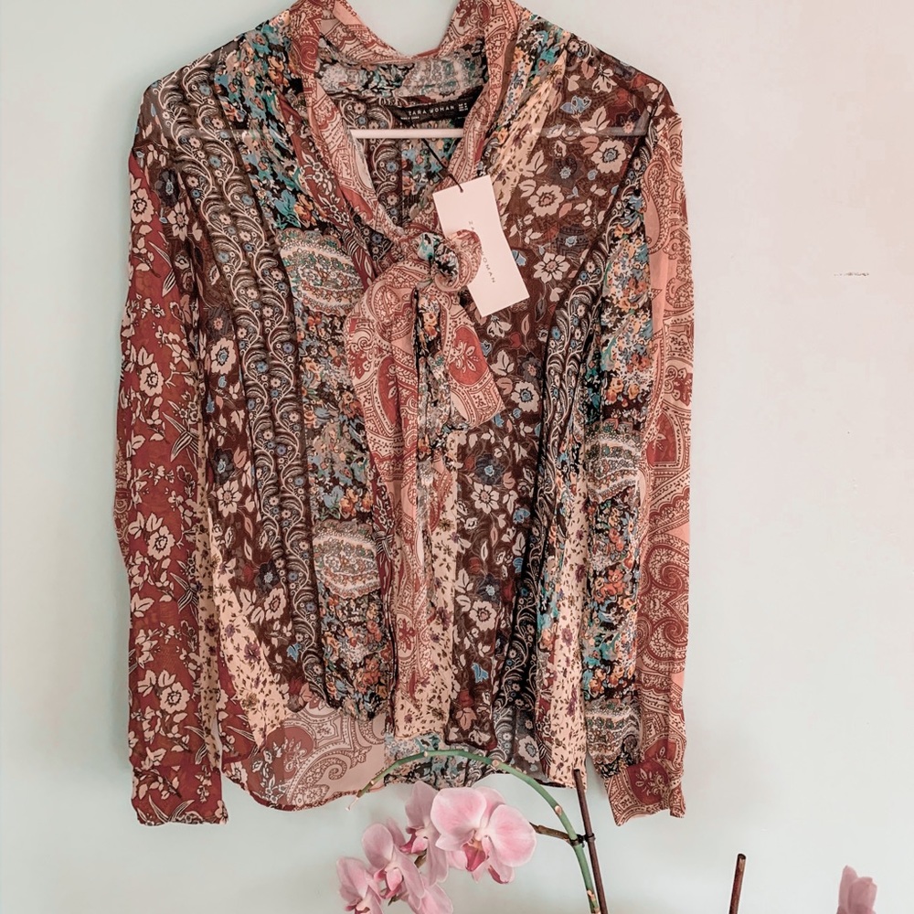 NWT ZARA BLOUSE